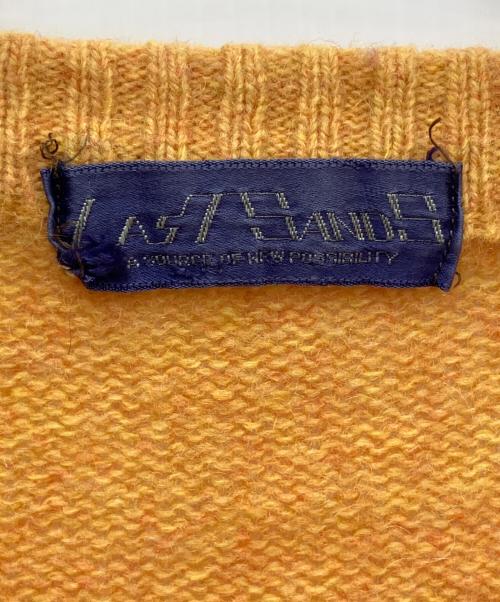 LAND'S END（ランズエンド）LAND'S END (ランズエンド) 薄手ニット イエロー サイズ:不明の古着・服飾アイテム