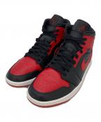 NIKEナイキ）の古着「Air Jordan 1 Mid "Bred"」｜レッド×ブラック