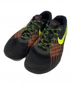 NIKEナイキ）の古着「ローカットスニーカー」｜ブラック×グリーン