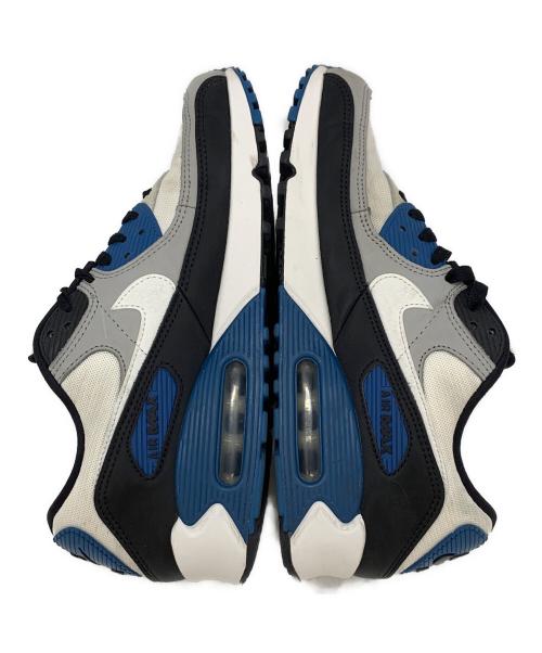 NIKE（ナイキ）NIKE (ナイキ) Air Max 90 LT グレー×ブルー サイズ:US9.5の古着・服飾アイテム