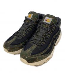 NIKE×CarHartt（ナイキ×カーハート）の古着「ローカットスニーカー」｜グリーン×ブラック