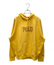 POLO RALPH LAUREN（ポロ・ラルフローレン）の古着「プルオーバーパーカー」｜イエロー