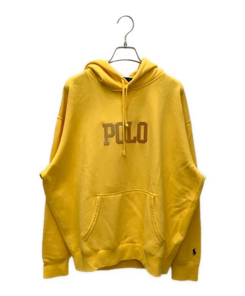 POLO RALPH LAUREN（ポロ・ラルフローレン）POLO RALPH LAUREN (ポロ・ラルフローレン) プルオーバーパーカー イエロー サイズ:Ｍの古着・服飾アイテム