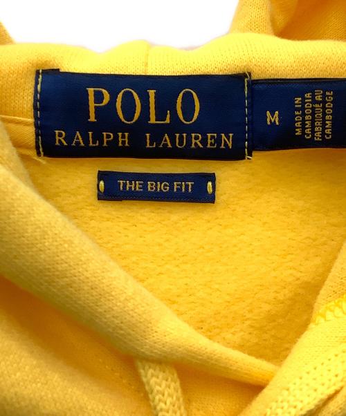 POLO RALPH LAUREN（ポロ・ラルフローレン）POLO RALPH LAUREN (ポロ・ラルフローレン) プルオーバーパーカー イエロー サイズ:Ｍの古着・服飾アイテム