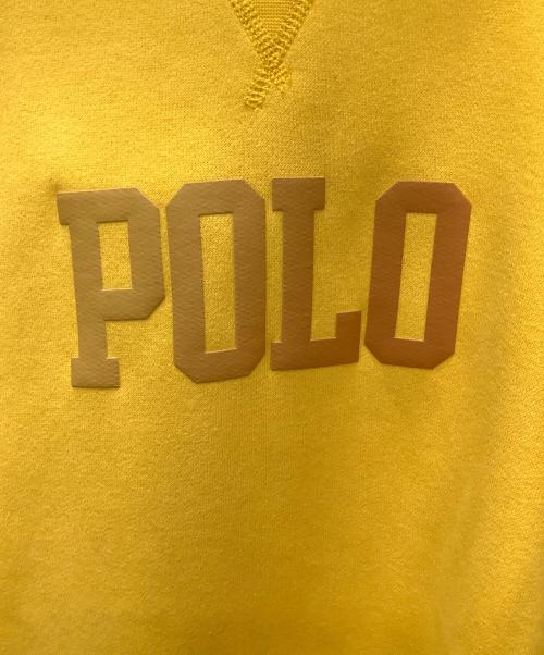 POLO RALPH LAUREN（ポロ・ラルフローレン）POLO RALPH LAUREN (ポロ・ラルフローレン) プルオーバーパーカー イエロー サイズ:Ｍの古着・服飾アイテム