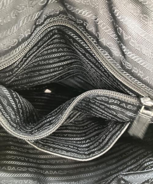 PRADA（プラダ）PRADA (プラダ) ナイロントートバッグ ブラックの古着・服飾アイテム