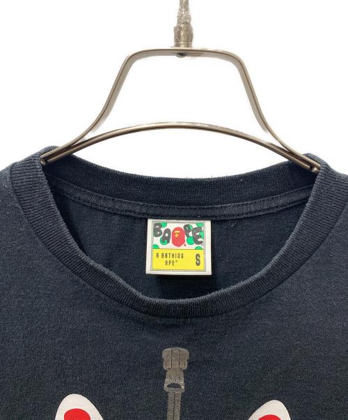 BAPE BY A BATHING APE（ベイプバイアベイシングエイプ）BAPE BY A BATHING APE (ベイプバイアベイシングエイプ) ハニカム カモ シャーク Tシャツ ブラック サイズ:Ｓの古着・服飾アイテム