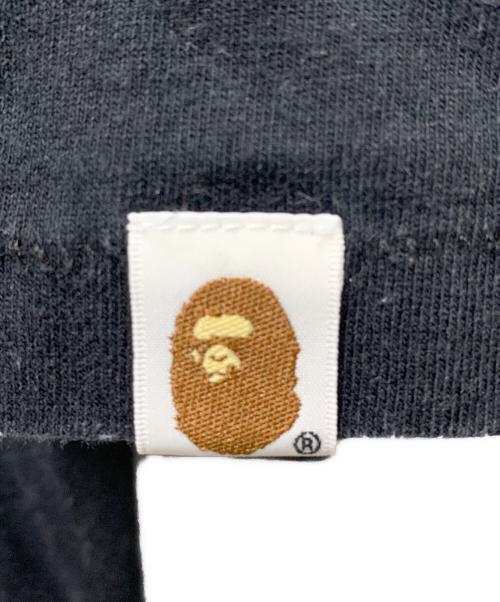 BAPE BY A BATHING APE（ベイプバイアベイシングエイプ）BAPE BY A BATHING APE (ベイプバイアベイシングエイプ) ハニカム カモ シャーク Tシャツ ブラック サイズ:Ｓの古着・服飾アイテム