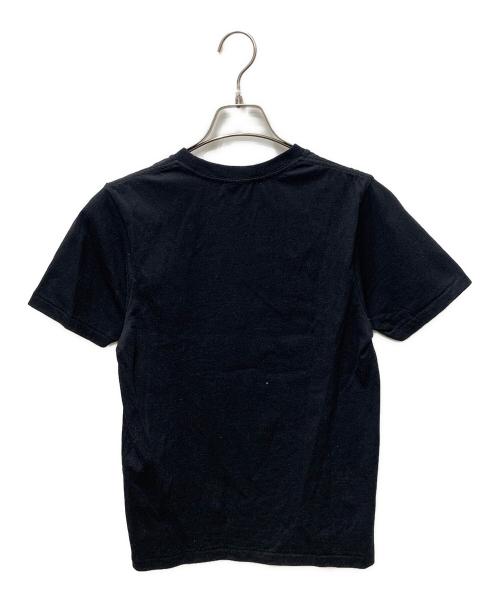 BAPE BY A BATHING APE（ベイプバイアベイシングエイプ）BAPE BY A BATHING APE (ベイプバイアベイシングエイプ) 半袖カットソー ブラック×ピンク サイズ:XSの古着・服飾アイテム