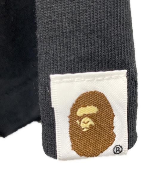 BAPE BY A BATHING APE（ベイプバイアベイシングエイプ）BAPE BY A BATHING APE (ベイプバイアベイシングエイプ) 半袖カットソー ブラック×ピンク サイズ:XSの古着・服飾アイテム