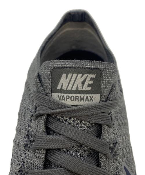 NIKE（ナイキ）NIKE (ナイキ) AIR VAPORMAX FLYKNIT グレー×ネイビー サイズ:US8.5の古着・服飾アイテム