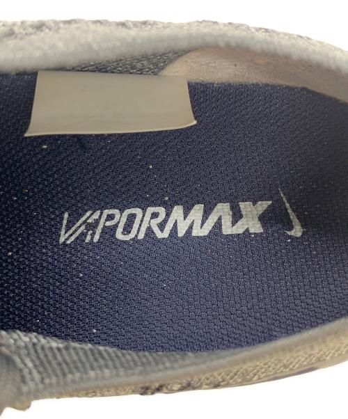 NIKE（ナイキ）NIKE (ナイキ) AIR VAPORMAX FLYKNIT グレー×ネイビー サイズ:US8.5の古着・服飾アイテム