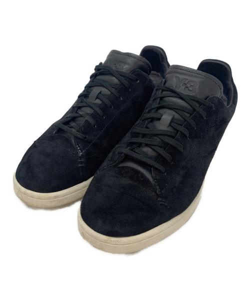 adidas（アディダス）adidas (アディダス) YOHJI YAMAMOTO (ヨウジヤマモト) スウェードスニーカー ブラック サイズ:US8.5の古着・服飾アイテム