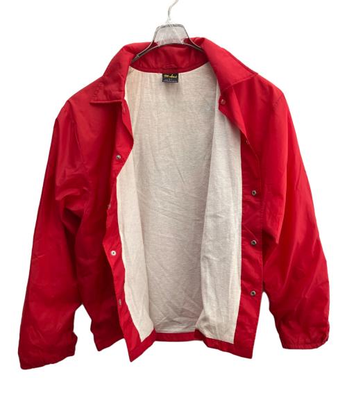mohrs（モールズ）mohrs (モールズ) ナイロンコーチジャケット レッド サイズ:Lの古着・服飾アイテム
