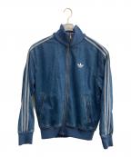 adidasアディダス）の古着「ファイヤーバードトラックトップ」｜ブルー