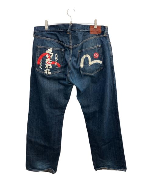 EVISU（エヴィス）EVISU (エヴィス) デニムパンツ インディゴ サイズ:40×35の古着・服飾アイテム