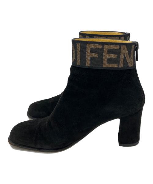 FENDI（フェンディ）FENDI (フェンディ) ショートブーツ ブラック サイズ:35 1/2の古着・服飾アイテム