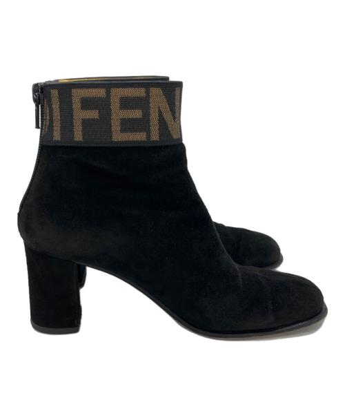 FENDI（フェンディ）FENDI (フェンディ) ショートブーツ ブラック サイズ:35 1/2の古着・服飾アイテム