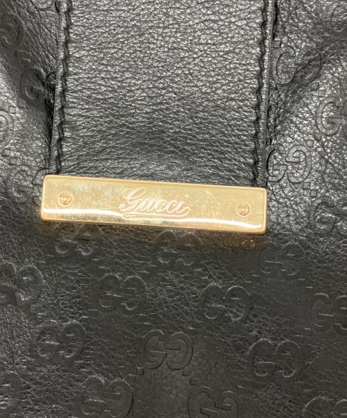 GUCCI（グッチ）GUCCI (グッチ) ワンショルダーバッグ ブラックの古着・服飾アイテム