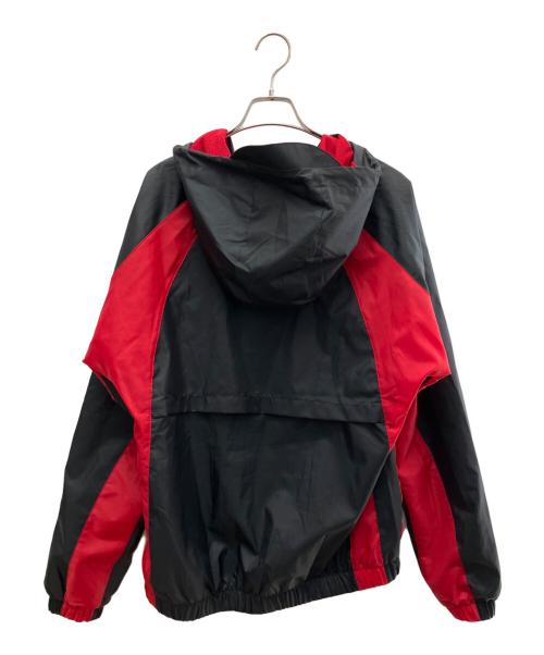 JORDAN（ジョーダン）JORDAN (ジョーダン) ウーブンジャケット ブラック×レッド サイズ:Lの古着・服飾アイテム
