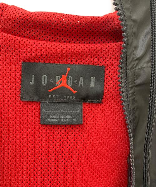 JORDAN（ジョーダン）JORDAN (ジョーダン) ウーブンジャケット ブラック×レッド サイズ:Lの古着・服飾アイテム