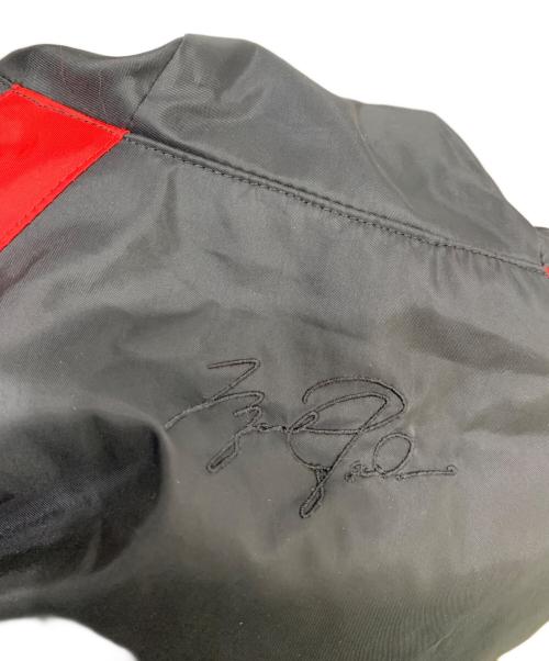 JORDAN（ジョーダン）JORDAN (ジョーダン) ウーブンジャケット ブラック×レッド サイズ:Lの古着・服飾アイテム