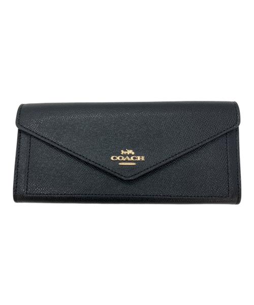 COACH（コーチ）COACH (コーチ) 長財布 ブラックの古着・服飾アイテム