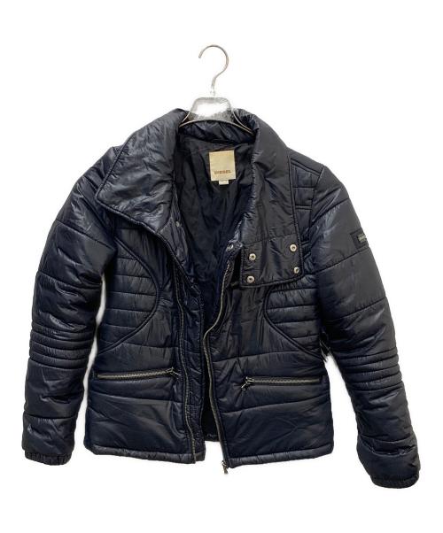 DIESEL（ディーゼル）DIESEL (ディーゼル) 中綿ジャケット ブラック サイズ:Ｍの古着・服飾アイテム