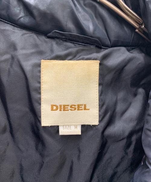 DIESEL（ディーゼル）DIESEL (ディーゼル) 中綿ジャケット ブラック サイズ:Ｍの古着・服飾アイテム