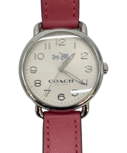 COACH（コーチ）COACH (コーチ) 腕時計 ピンクの古着・服飾アイテム
