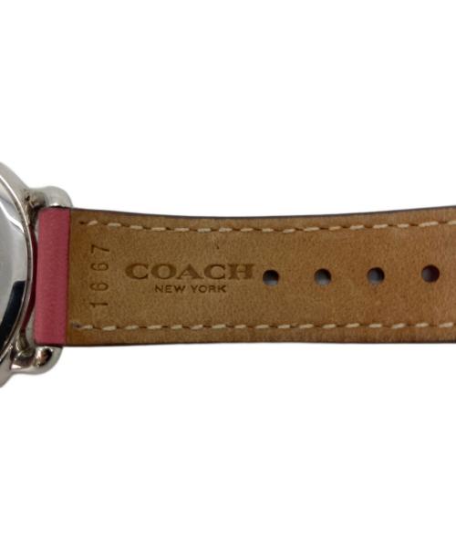 COACH（コーチ）COACH (コーチ) 腕時計 ピンクの古着・服飾アイテム