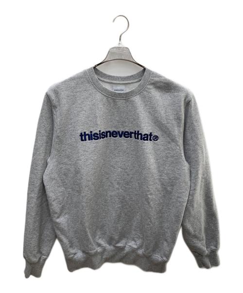 thisisneverthat（ディスイズネバーザット）thisisneverthat (ディスイズネバーザット) スウェット グレー サイズ:Lの古着・服飾アイテム