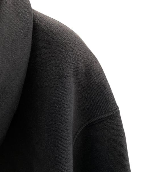 NIKE（ナイキ）NIKE (ナイキ) SUPREME (シュプリーム) NIKE×Supreme Leather Applique Hooded Sweats ブラック サイズ:Ｍの古着・服飾アイテム