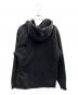 NIKE (ナイキ) SUPREME (シュプリーム) NIKE×Supreme Leather Applique Hooded Sweats ブラック サイズ:Ｍ：8000円