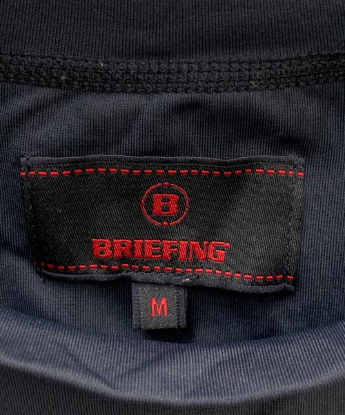 BRIEFING（ブリーフィング）BRIEFING (ブリーフィング) ゴルフウェア(トップス) ブラック サイズ:Ｍの古着・服飾アイテム