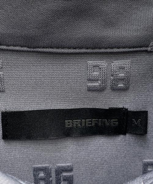 BRIEFING（ブリーフィング）BRIEFING (ブリーフィング) ゴルフウェア(トップス) グレー サイズ:Ｍの古着・服飾アイテム