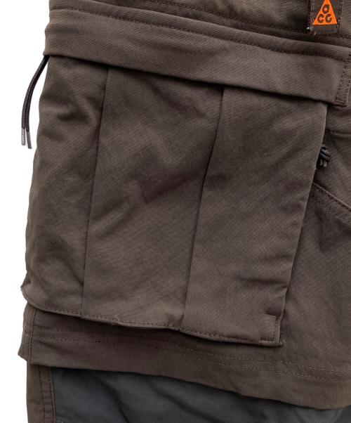 NIKE ACG（ナイキエーシージー）NIKE ACG (ナイキエーシージー) NIKE ACG BURMA ROAD PANTS ブラウン サイズ:Ｍの古着・服飾アイテム
