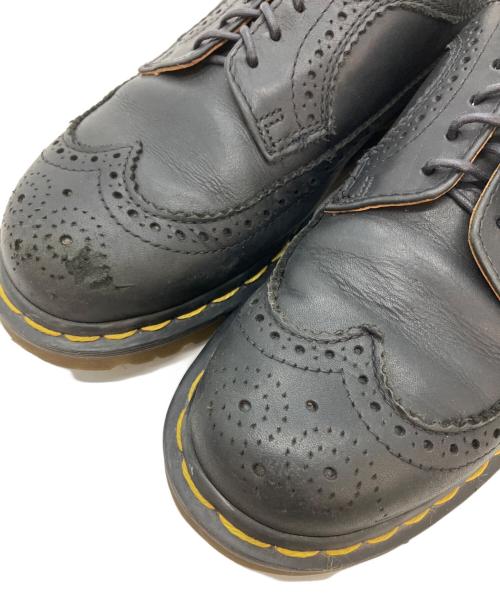 Dr.Martens（ドクターマーチン）Dr.Martens (ドクターマーチン) ウィングチップシューズ ブラック サイズ:SIZE 6の古着・服飾アイテム