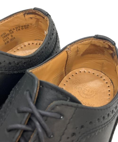 Dr.Martens（ドクターマーチン）Dr.Martens (ドクターマーチン) ウィングチップシューズ ブラック サイズ:SIZE 6の古着・服飾アイテム