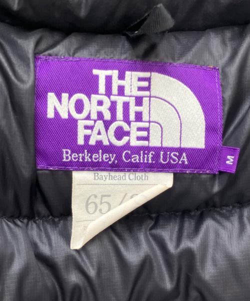 THE NORTHFACE PURPLELABEL（ザ・ノースフェイス パープルレーベル）THE NORTHFACE PURPLELABEL (ザ・ノースフェイス パープルレーベル) ダウンジャケット ブラック サイズ:Ｍの古着・服飾アイテム