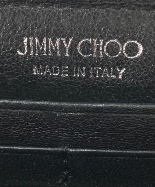 JIMMY CHOO（ジミーチュウ）JIMMY CHOO (ジミーチュウ) 長財布 ブラックの古着・服飾アイテム