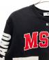 中古・古着 MSGM (エムエスジーエム) スウェット ブラック サイズ:Ｓ：5000円