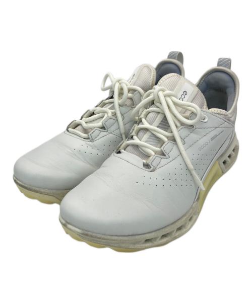ECCO（エコー）ECCO (エコー) ゴルフシューズ ホワイト サイズ:23の古着・服飾アイテム