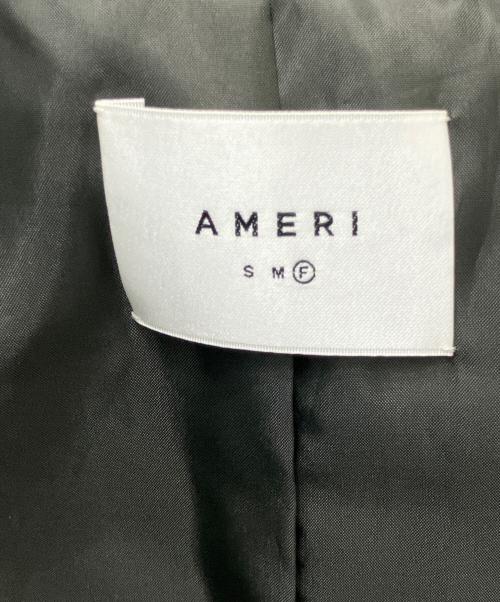 Ameri（アメリ）AMERI (アメリ) コート カーキ×ブラウン サイズ:FREEの古着・服飾アイテム