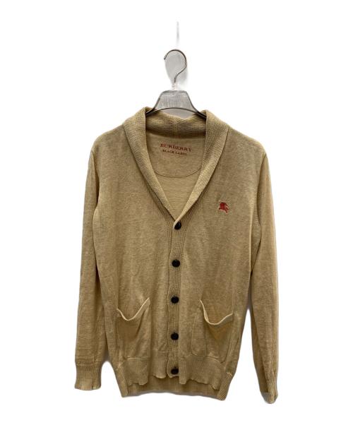BURBERRY BLACK LABEL（バーバリーブラックレーベル）BURBERRY BLACK LABEL (バーバリーブラックレーベル) 薄手カーディガン ベージュ サイズ:2の古着・服飾アイテム