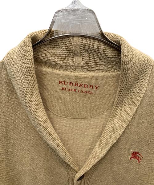 BURBERRY BLACK LABEL（バーバリーブラックレーベル）BURBERRY BLACK LABEL (バーバリーブラックレーベル) 薄手カーディガン ベージュ サイズ:2の古着・服飾アイテム