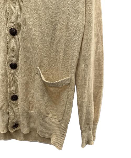 BURBERRY BLACK LABEL（バーバリーブラックレーベル）BURBERRY BLACK LABEL (バーバリーブラックレーベル) 薄手カーディガン ベージュ サイズ:2の古着・服飾アイテム