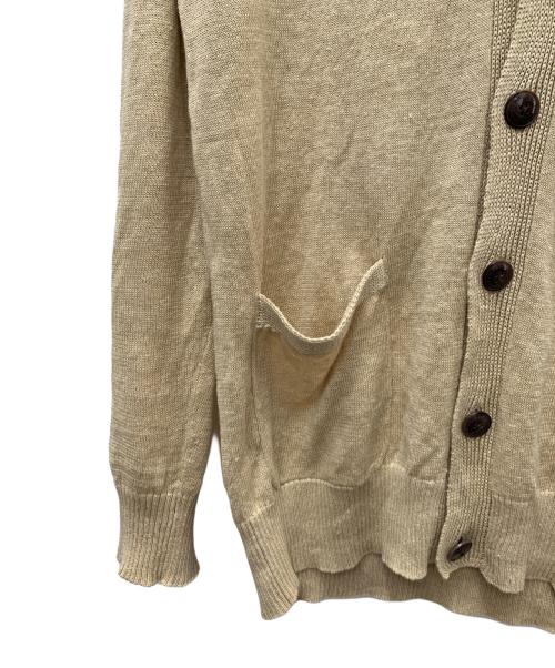 BURBERRY BLACK LABEL（バーバリーブラックレーベル）BURBERRY BLACK LABEL (バーバリーブラックレーベル) 薄手カーディガン ベージュ サイズ:2の古着・服飾アイテム