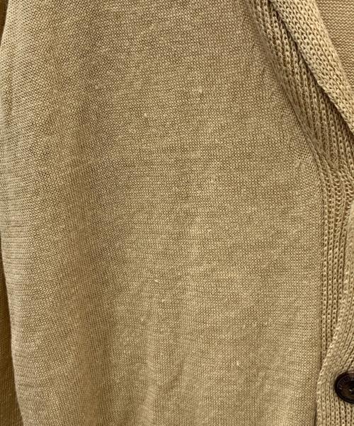 BURBERRY BLACK LABEL（バーバリーブラックレーベル）BURBERRY BLACK LABEL (バーバリーブラックレーベル) 薄手カーディガン ベージュ サイズ:2の古着・服飾アイテム