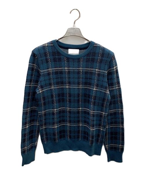 MACKINTOSH（マッキントッシュ）MACKINTOSH (マッキントッシュ) 厚手ニット ブルー サイズ:SIZE 38の古着・服飾アイテム